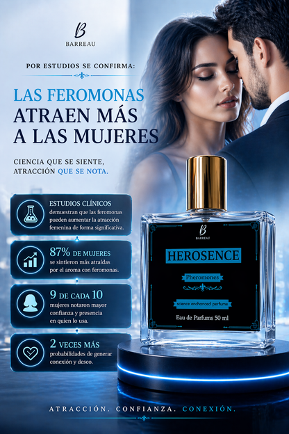 HEROSENCE PREMIUM™- Diseñado
Para Atraer Mujeres