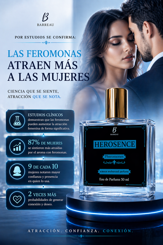 HEROSENCE PREMIUM™- Diseñado
Para Atraer Mujeres
