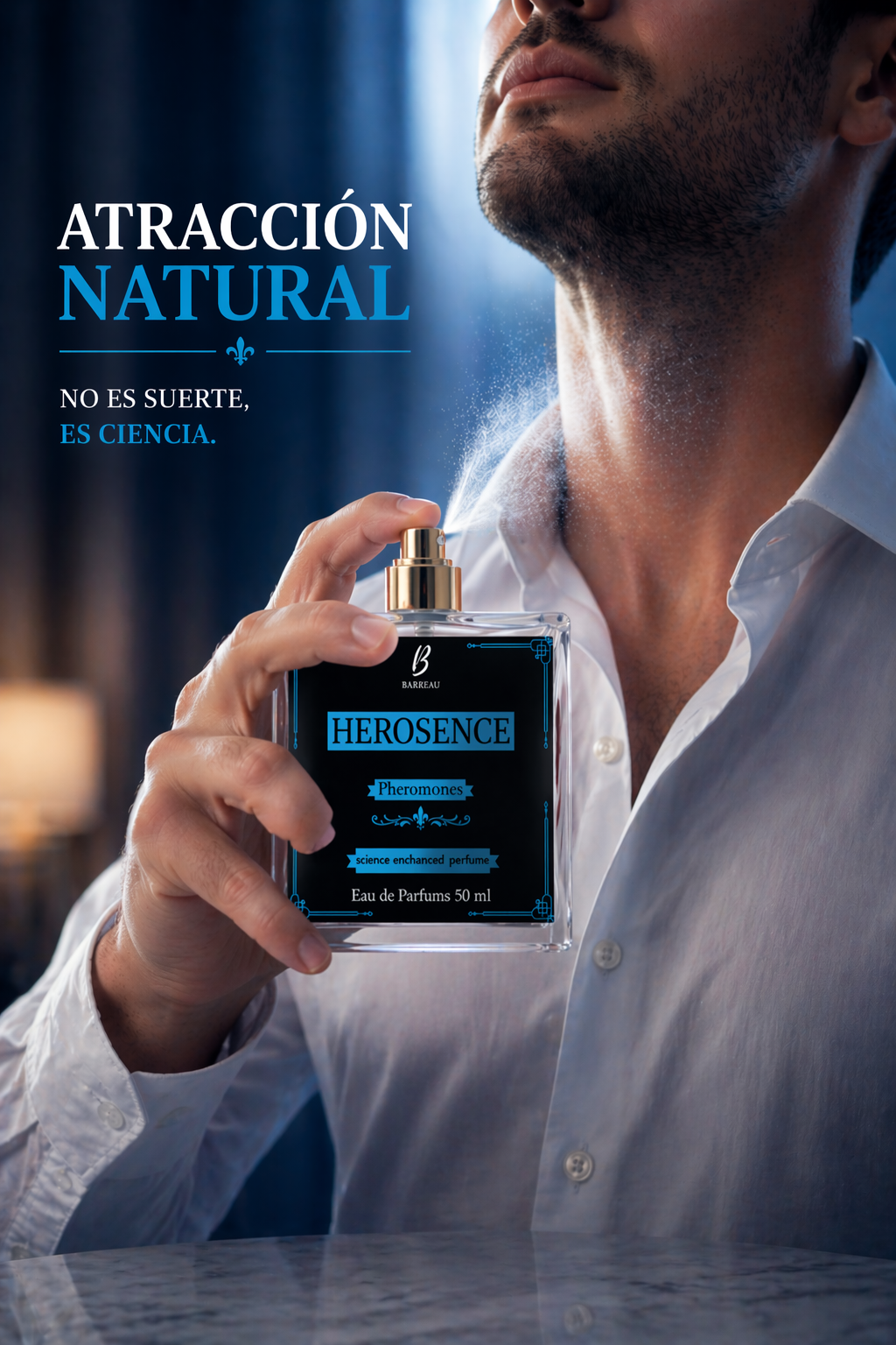 HEROSENCE PREMIUM™- Diseñado
Para Atraer Mujeres